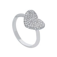 Anneau Babila Milano Femme in Or blanc Diamante 176615